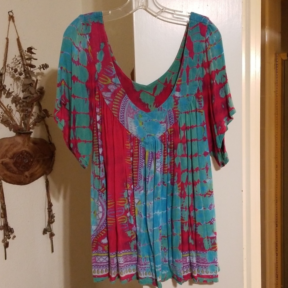Greater Good 3XL short flutter sleeve and body top